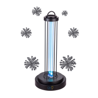 40w prevention anti-virus uv sterilize lamp germicidal disinfection lamp light for home office