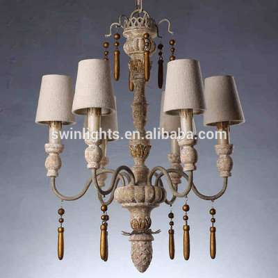 kids lamp shades, Zhongshan lighting distressed wrought iron chandelier made in China