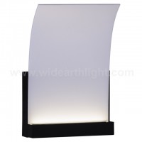 UL Listed Painted Dark Coffee Hotel Simple Wall Sconce For Guest Room With Glass Cover W20225